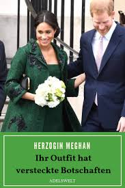 Herzogin Meghan Outfit Mit Versteckten Botschaften Herzog Britische Monarchie Und Kronprinzessin Victoria