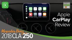 Apple Carplay In The 2018 Mercedes Benz Cla250 Youtube