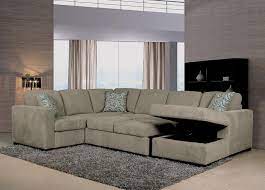 izzy 3 piece chenille right facing sleeper sectional with storage c sectional storage chaise sleeper sectional