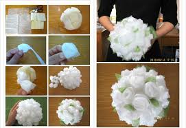 Pin By Michaelle Sandefur On Diy Flowers Paper Flowers Wedding Bouquet Flower Making Tissue Paper Flowers
