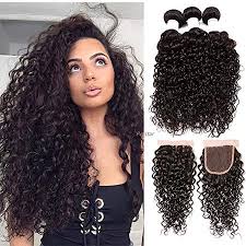 4.5 out of 5 stars. Perstar Water Wave Virgin Hair Bundles With Closure 18 20 22 18 Unprocessed Virgin Brazilian Hair Water Wave Human Hair Bundles Wet And Wavy 3 Bundles With Lace Closure 100 Human Hair Extensions Walmart Canada