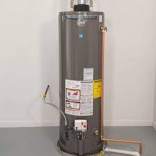 Rheem Performance Platinum 50 Gal Tall 12 Year 40 000 Btu Natural Gas Energy Star Tank Water Heater Xg50t12dm40u0 The Home Depot Natural Gas Water Heater Gas Water Heater Water Heater Installation