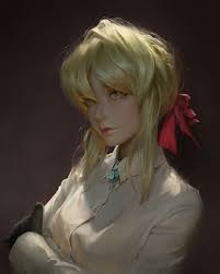 All png & cliparts images on nicepng are best quality. Hd Wallpaper Fantasy Girl Anime Women Blonde Green Eyes Violet Evergarden Wallpaper Flare