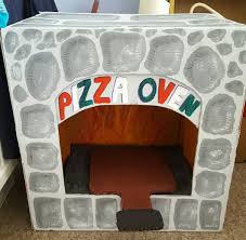 Cardboard Pizza Oven Pizza Knutselen Ideeen Voor Cadeaus Pizza Oven