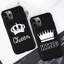 Couple Queen And King Soft Iphone 11 Case Cute Cover Iphone 11 Iphone Apple Phone Case
