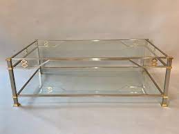 There are 573 2 tier coffee table for sale on etsy, and they cost 134,06 $ on average. Large Two Tier Metal And Glass Coffee Table