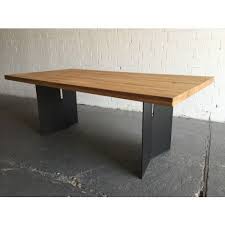 Esstisch Eiche Massiv Tisch Metall Schwarz Tischplatte Eiche Masse 200 X 100 Cm Mobel Esstisch Eiche Tisch Massiv Tisch