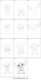 So Zeichnen Sie Stiche Aus Lilo Und Stitch Schritt Fur Schritt Schritt St Aus Fu Disney Zeichnen Anleitung Zeichnen Anleitung Figuren Zeichnen
