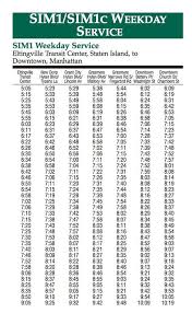 New Mta Express Bus Schedules For Staten Island Silive Com