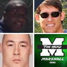 So proud of these former @HerdFB greats being inducted into Marshall  Athletic Hall Of Fame this weekend: • Giradie Mercer • 2x All-MAC • Jamie  Wilson • All-Conference • 2nd Team AA •