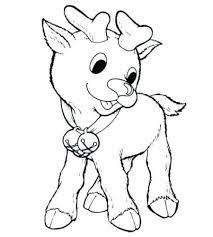Free christmas baby reindeer printable coloring pages for kids.free print out activities baby christmas reindeer coloring pages for preschool. Baby Cute Reindeer Coloring Pages Novocom Top