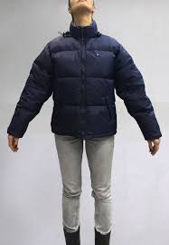 Vintage Tommy Hilfiger Women S Goose Down Puffer Jacket Color Navy Blue Size S By Vapeovintage On Etsy Jackets 90s Jacket Tommy Hilfiger Women