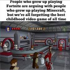 Lego Star Wars The Complete Saga Is The Og Game Gamers Funny Star Wars Memes Star Wars Humor Star Wars Memes