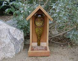 Free diy homemade wine bottle bird feeder plans. 11 Recycled Diy Wine Bottle Bird Feeders Guide Patterns