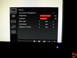 Acer laptop screen brightness keys. Acer Predator Xb241h 180hz G Sync Gaming Monitor Review Kitguru Part 3