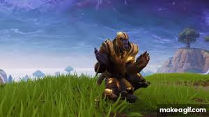 The perfect fortnite dance dancing animated gif for your conversation. 10 Hours Thanos Dance To Orange Justice On Make A Gif