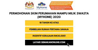 Check spelling or type a new query. Permohonan Skim Perumahan Mampu Milik Swasta Myhome 2020 Info