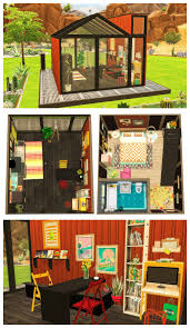 bunkie tiny house sims 4 speed build cc list sims building sims 4 house plans sims 3 houses ideas