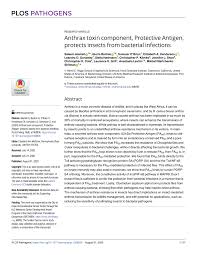 Mypinnaclehealth provides patients across the central pa. Pdf Anthrax Toxin Component Protective Antigen Protects Insects From Bacterial Infections