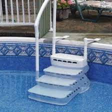 Aquarius Step Club Piscine Pool Steps Above Ground Pool Steps Pool Landscaping