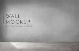 Download Empty Room With A Gray Wall Mockup For Free Empty Room Grey Walls Mockup