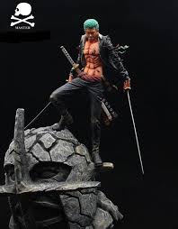 Model Fans In Stock One Piece 35cm Roronoa Zoro Gk Resin Statue Figure For Collection Action Figure One Piece Roronoa Zoro Statue
