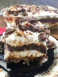 Heavy cream substitute 3/4 cup milk 1/3 cup butter. Chocolate Layer Dessert With Homemade Whipped Cream Back To My Southern Roots