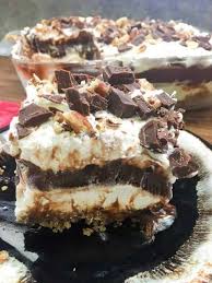 Using an electric hand mixer or balloon whisk, beat the cream to the desired consistency. Chocolate Layer Dessert With Homemade Whipped Cream Back To My Southern Roots