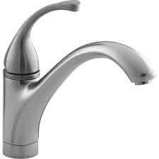 kitchen sink faucet brushed chrome