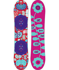 burton chicklet 125cm girls snowboard