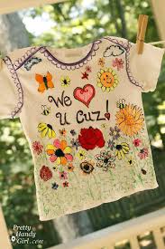 Caring for a baby with a wet or dry cough? Sharpie Stained Markers Making A Keepsake Baby Shirt Pretty Handy Girl
