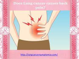 There are three types of cancer recurrence sclc is the most aggressive kind of lung cancer. Does Lung Cancer Causes Back Pain