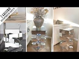 Zgallerie Inspired Diys Venture Mirrored Accent Table Modern Glam Home Decor Youtube In 2020 Mirrored Accent Table Home Decor Accent Mirrors