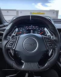 Camaro Carbon Fiber Steering Wheel Accents Camaro Interior Camaro Dream Cars