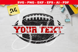 Download Grunge Football Name Frame Svg Graphic By Novart Creative Fabrica SVG Cut Files