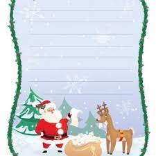 Christmas Wish List Auguri Natale Lettera A Babbo Natale Imprimibili Di Natale
