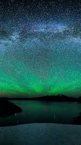 An Aurora Background Northern Lights Light Magic Beautiful Sky