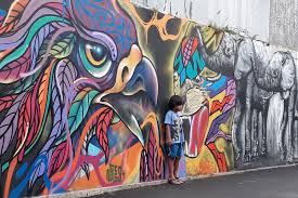 Jenis cat untuk lukisan mural. Memaknai Ajaran Islam Lewat Mural Saat Ramadhan Halaman All Kompas Com