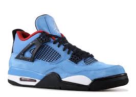 Buy and sell authentic jordan 4 retro travis scott cactus jack shoes the only way to describe the travis scott air jordan 4 retros properly would be to use the rappers own adlib: Travis Scott X Air Jordan 4 Retro Cactus Jack Air Jordan 308497 406 University Blue Varsity Red Black Flight Club