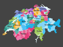 Kantony uri, schwyz, unterwalden (nidwalden i obwalden razem zwane są unterwalden) nazywane. Szwajcaria I Kantony Ilustracja Wektor Ilustracja Zlozonej Z Eksport 57601109