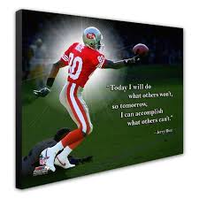 I think the thing about that was i was always willing to work. San Francisco 49ers 20x24 Stretched Canvas Overstock 29236634