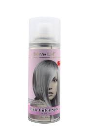 Temporary hair color is a whole different. Banana Leaf Hair Color Spray Gray 138 Ml