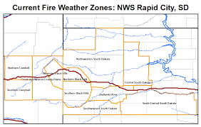 Rapid city zip code map. Northeastern Wy And Western Sd Fire Weather Zone Boundaries To Change October 15 2019