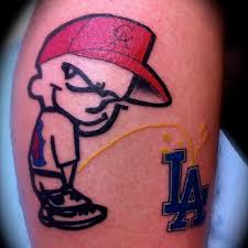 At tattoounlocked.com find thousands of tattoos categorized into thousands of categories. Jack My Shit Angels Pissing On Dodgers Tattoo Tattoo Tattoos