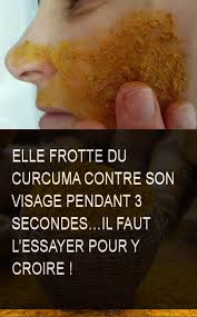 Elle Frotte Du Curcuma Contre Son Visage Pendant 3 Secondes Il Faut L Essayer Pour Y Croire Curcuma Visage Essayer Age Health Creme Beauty Care