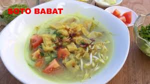 Cara Membuat Soto Babat Youtube