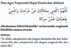 Doa Agar Terpenuhi Hajat Dunia Dan Akhirat Doa Gambar Motivasi