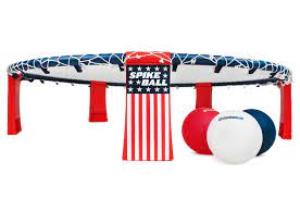 The spikeball standard is our classic set perfect for weekends at the beach and 2vs2 play. Limited Edition Red White Blue Standard Kit