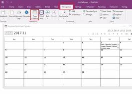 How To Create A Onenote Calendar Template Onenote Calendar Onenote Template Calendar Template