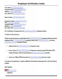 11 employee verification letter examples pdf word examples throughout employment verification letter employment form letter template word letter example